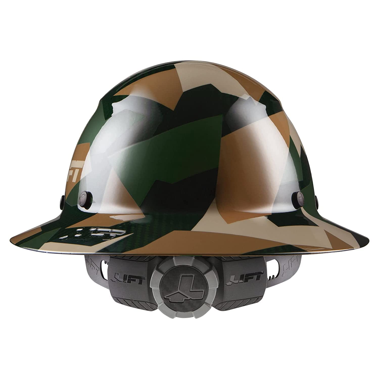 Casco Lift Safety Jungle Carbon