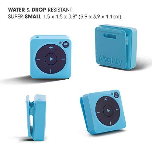 Reproductor de Música Mighty Vibe para Spotify y Amazon Music – Compatible con Auriculares Bluetooth y con Cable – Almacena más de 1,000 Canciones – No Necesita Teléfono – Color Azul