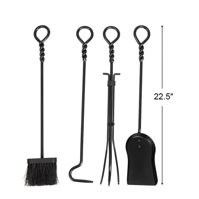 Soporte de leña premium resistente de 69,85 cm