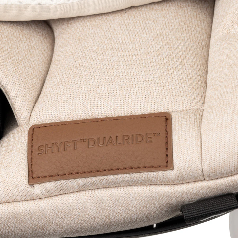 2025 Evenflo Shyft DualRide Combo Arnés-Capazo para Bebé Edición Limitada con Tela Green & Gentle