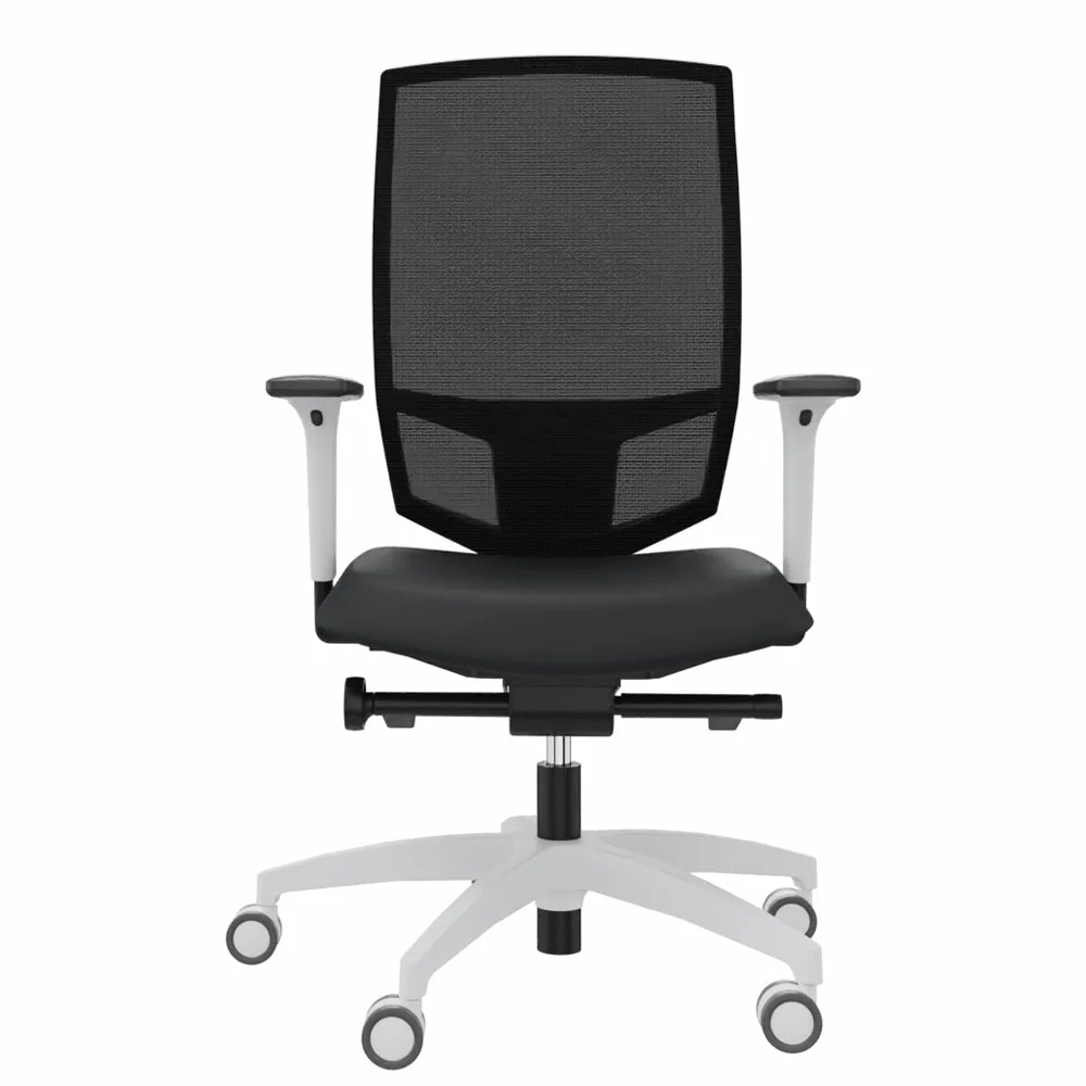 2025 Silla de Oficina Ergonómica Dauphin @JUST EVO MESH WHITE AJ 5776_SLP