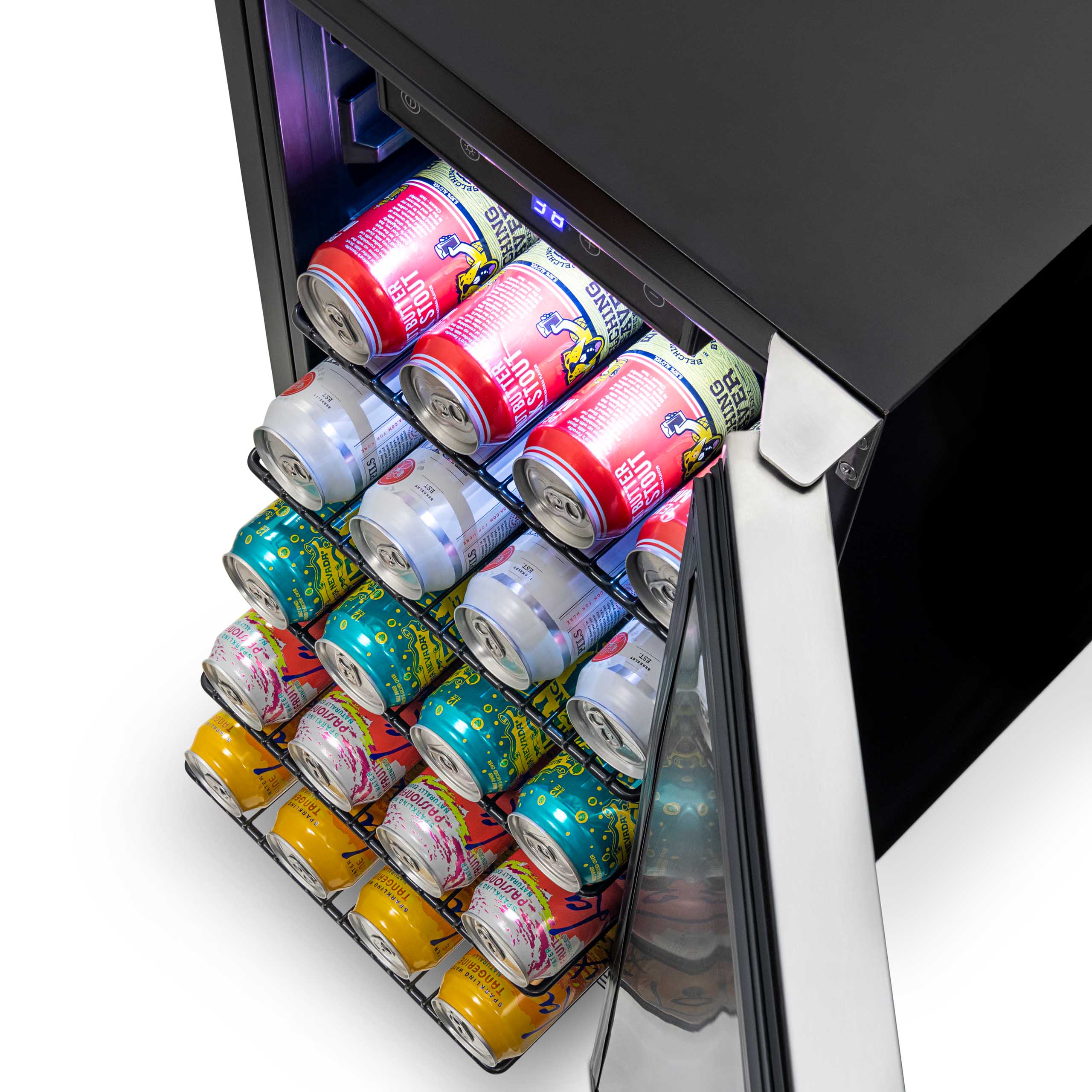 2025 Newair® Refrigerador Empotrable para Exteriores – 90 Latas – 15 Pulgadas