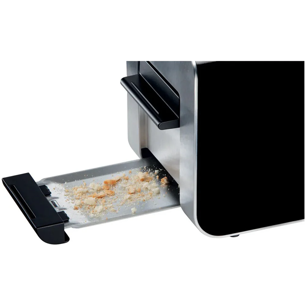 2025 Tostadora Bosch Styline TAT8613NGB para 2 Rebanadas – Negra