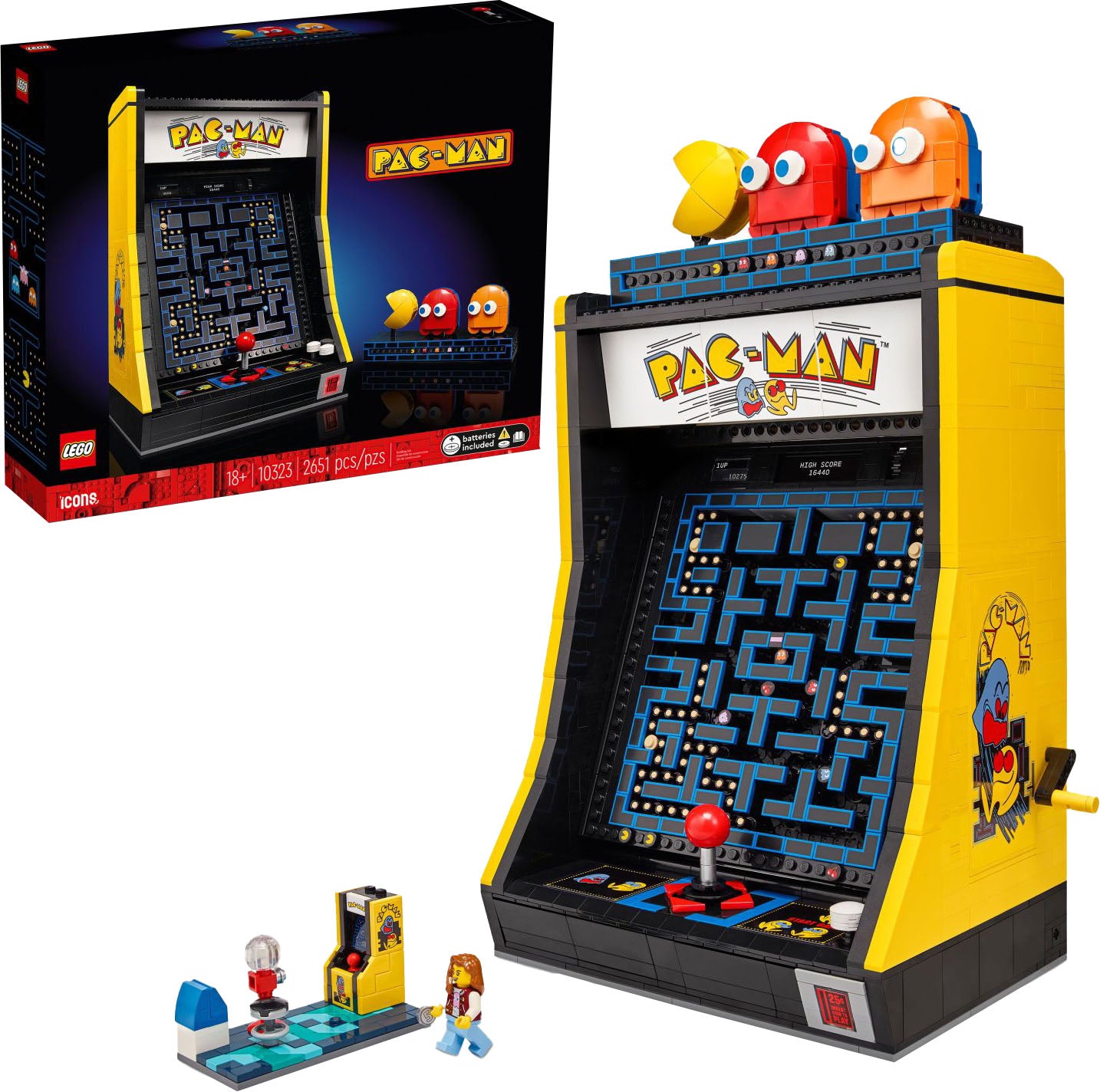 LEGO Icons Arcade PAC-MAN Retro 10323 en el sitio