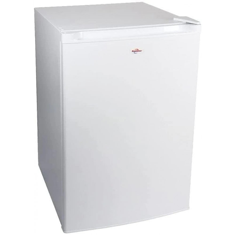 Congelador Vertical Compacto Koolatron con Tecnología de Enfriamiento por Compresor, Capacidad de 3.0 Pies Cúbicos – Ideal para Apartamentos, Condominios, Oficinas, Casas Rodantes, Cabañas, Cocinas Pequeñas – Blanco
