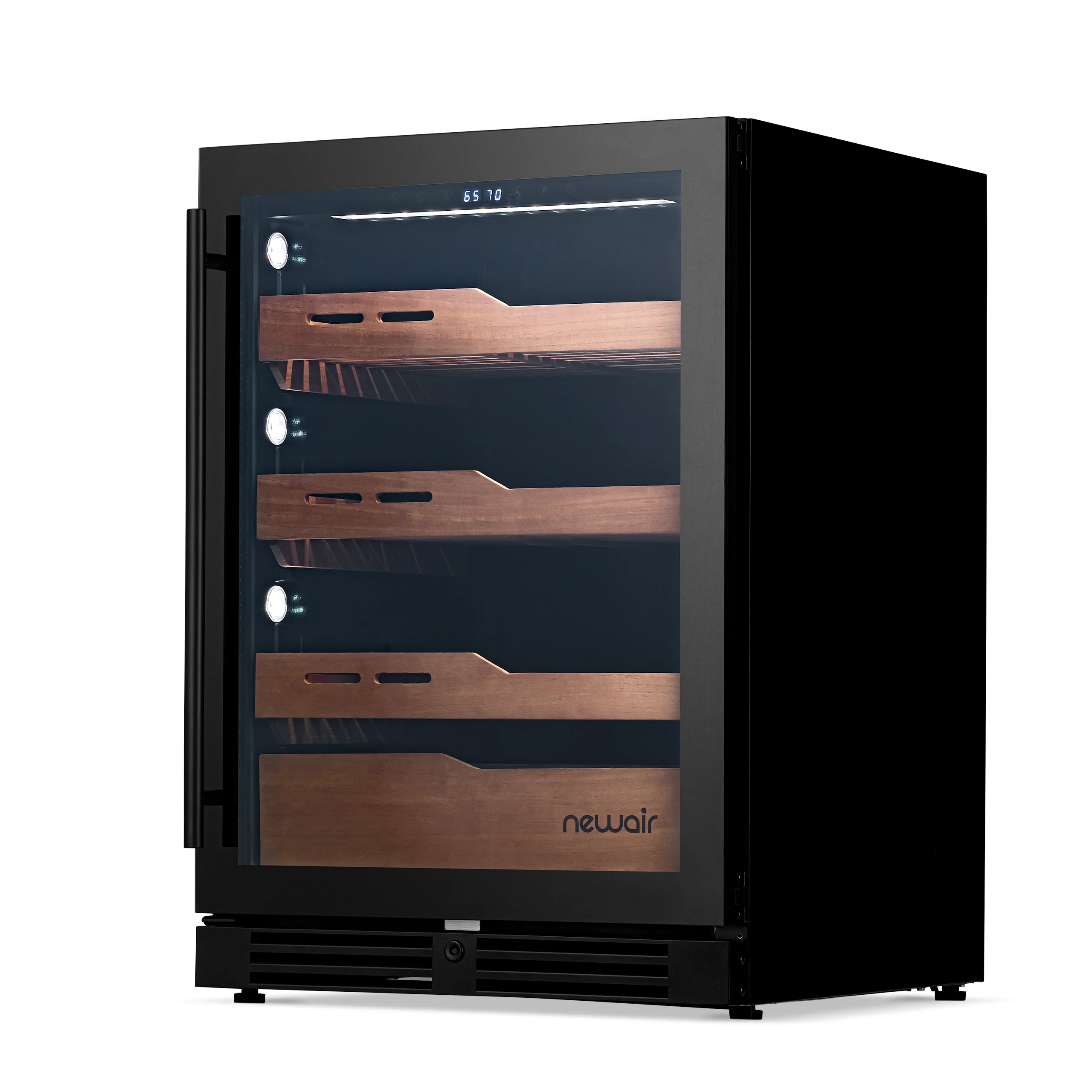 2025 Newair® Humidor Eléctrico para Puros, 1,500 Unidades – Empotrable o Independiente