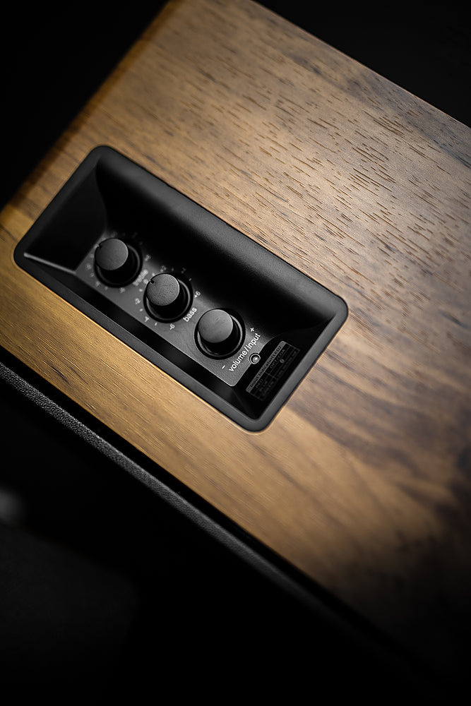 2025 Edifier - R1280DB Altavoces Bluetooth Activos de Estantería, Altavoces de Computadora - 42W RMS, Entrada Óptica - Monitores de Estudio Inalámbricos - Marrón