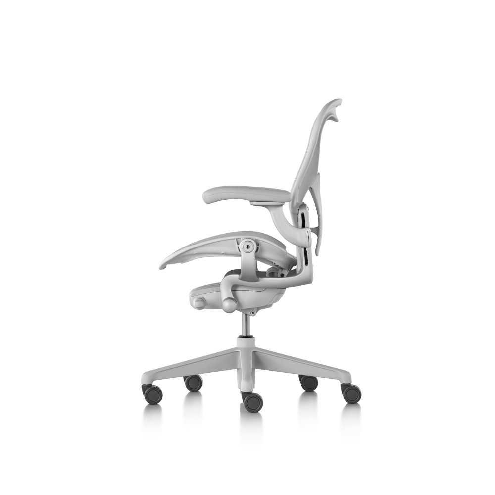 2025 Silla de Oficina Herman Miller Aeron Remastered Tamaño C - Color Mineral, Ajustes Completos, Ruedas para Suelo Duro