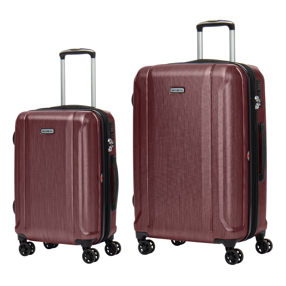 2025 Samsonite Omni 3.0 – Juego de maletas expandibles con ruedas, 2 piezas (Equipaje de mano y Grande)
