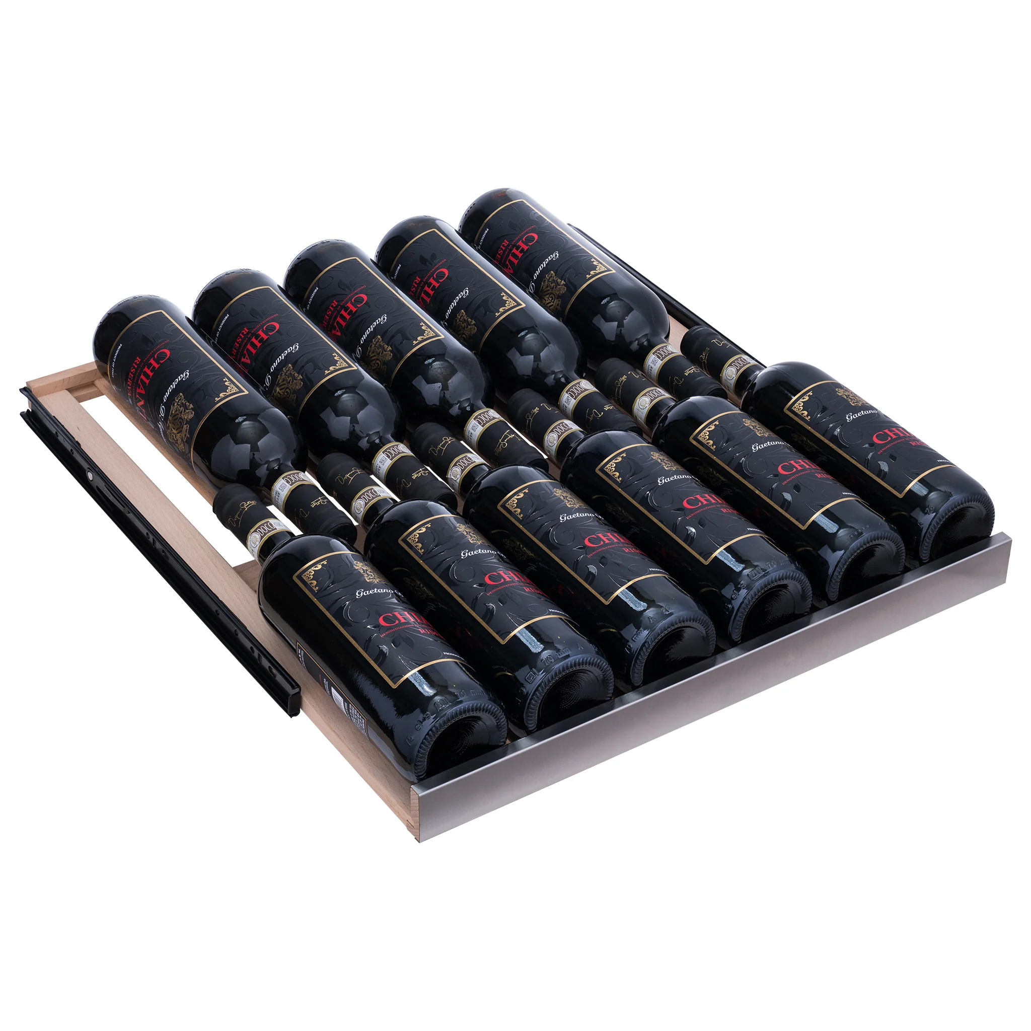 2025 Refrigerador de Vinos Independiente Newair ESTATE – Acero Inoxidable (160 botellas)