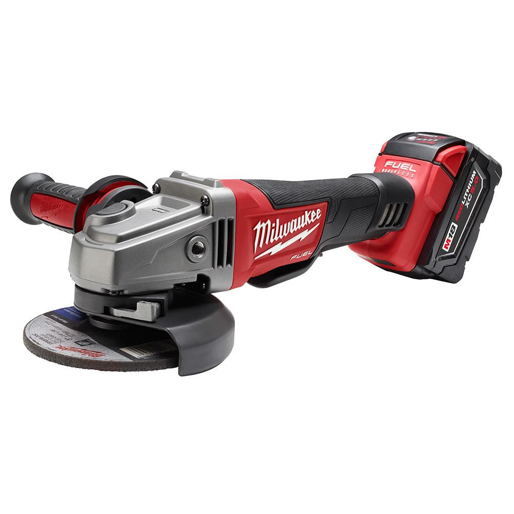 2025 Kit combinado inalámbrico Milwaukee M18 FUEL de 18 V sin escobillas (10 herramientas) con (2) baterías de 5,0 Ah, (1) cargador y (2) bolsas para herramientas