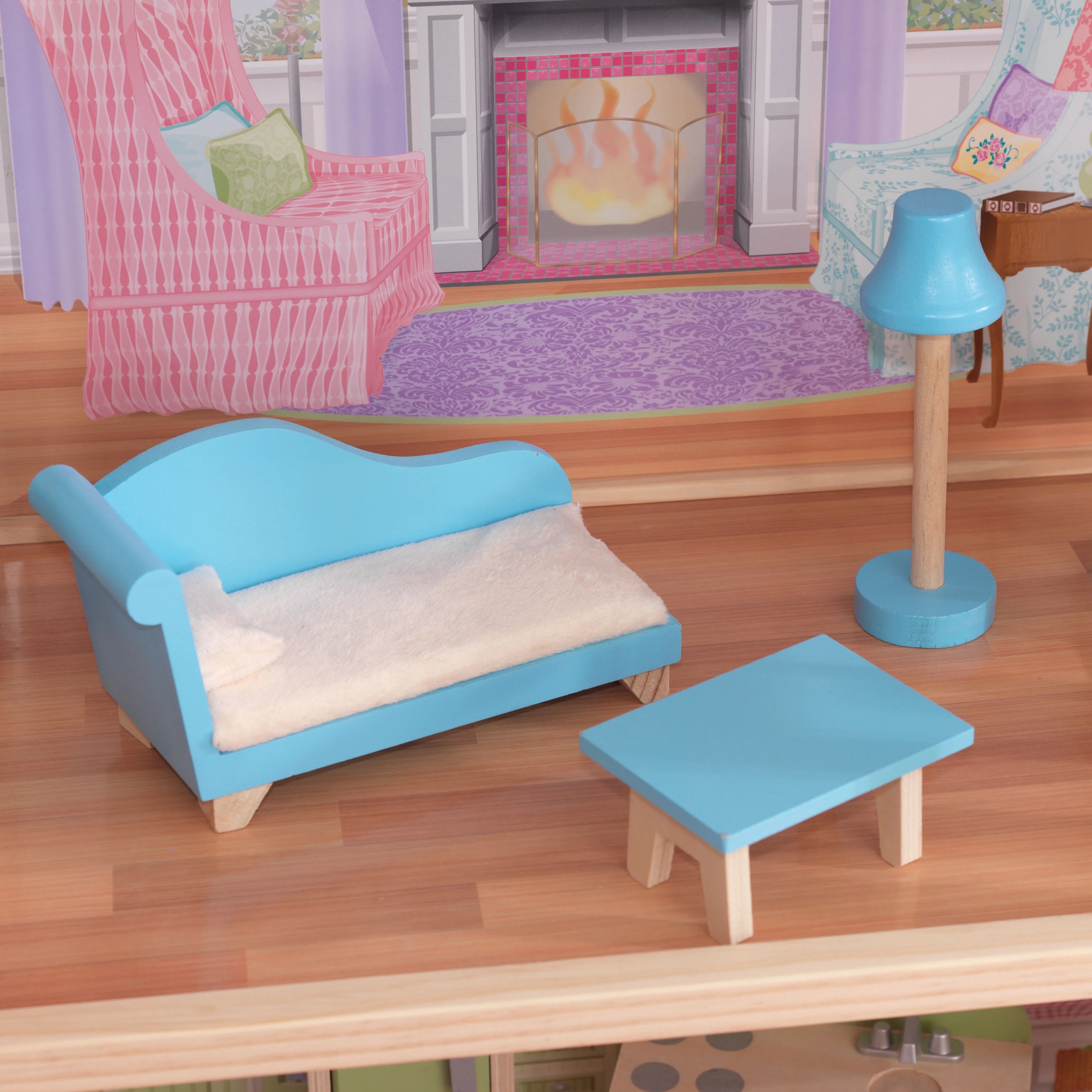 Casa de Muñecas de Madera KidKraft Majestic Mansion con 34 Accesorios