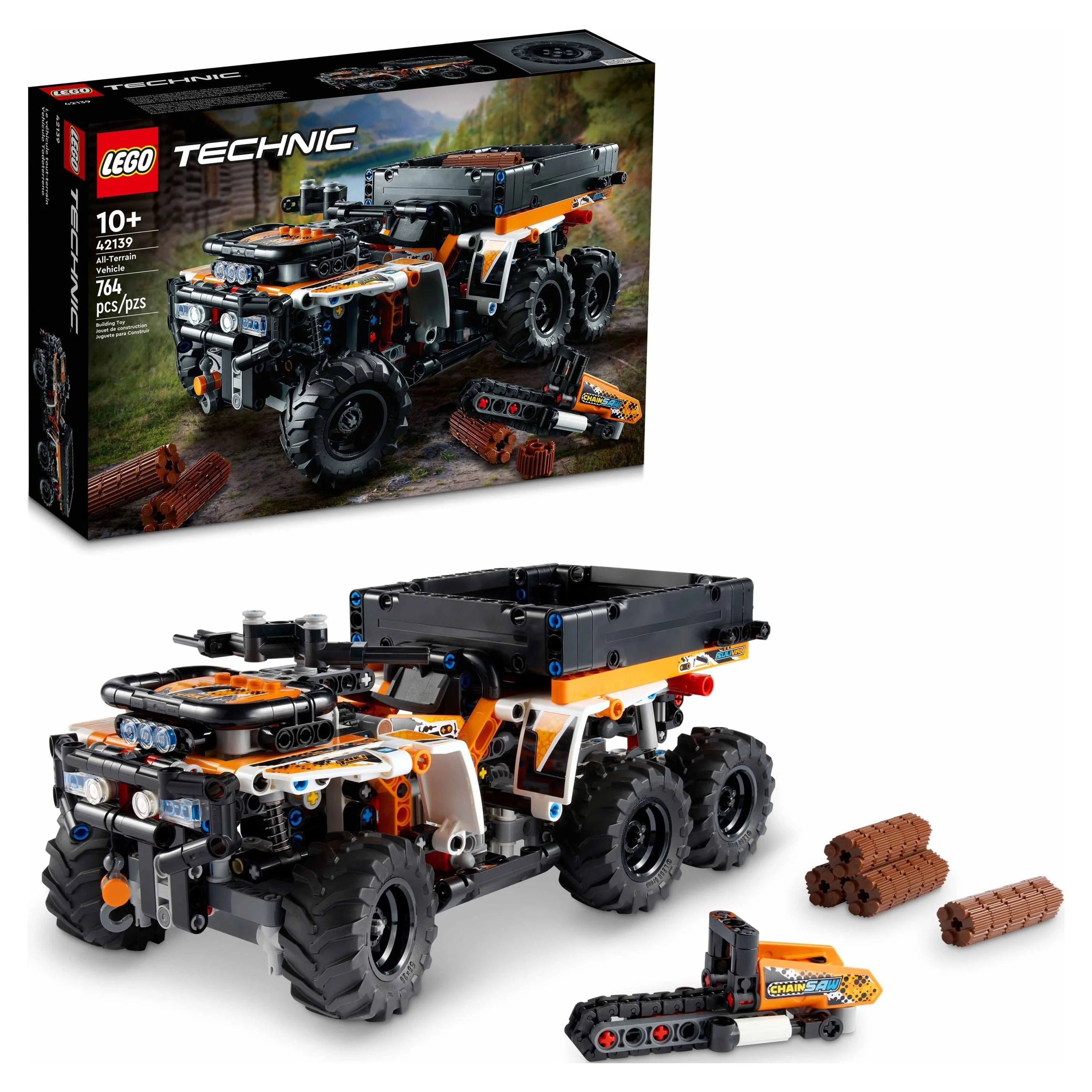 LEGO Technic Vehículo Todo Terreno 42139, Camión Modelo Off-Road de 6 Ruedas, Set de Construcción ATV, Idea de Regalo de Cumpleaños para Niños, Niñas y Niños