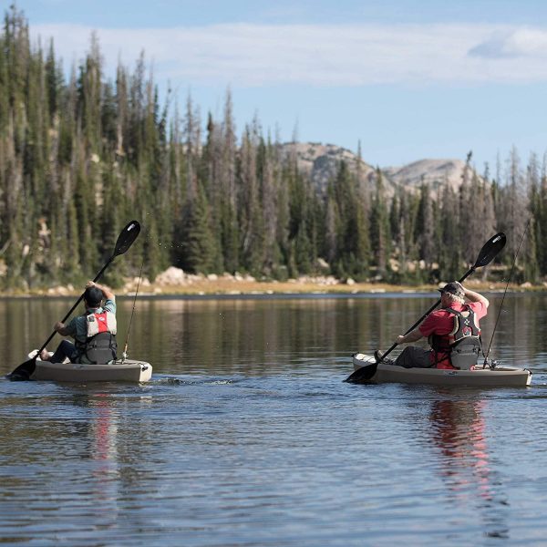 Lifetime 90806 Tamarack Angler 100 Kayak de Pesca 2 Paquetes (Remos Incluidos)