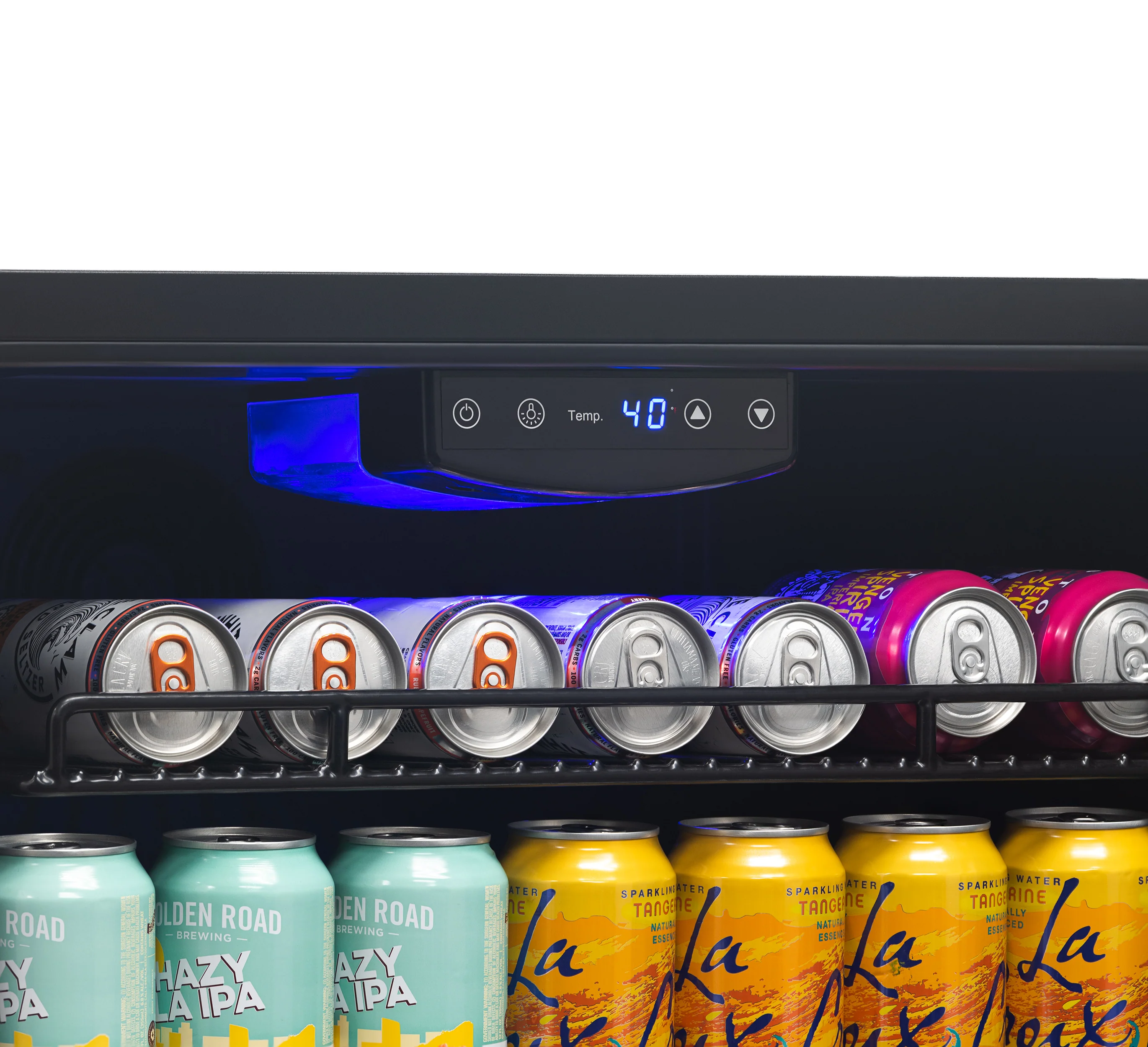 2025 Newair® Refrigerador de Bebidas Empotrable o Independiente de Acero Inoxidable – 177 Latas – 24”