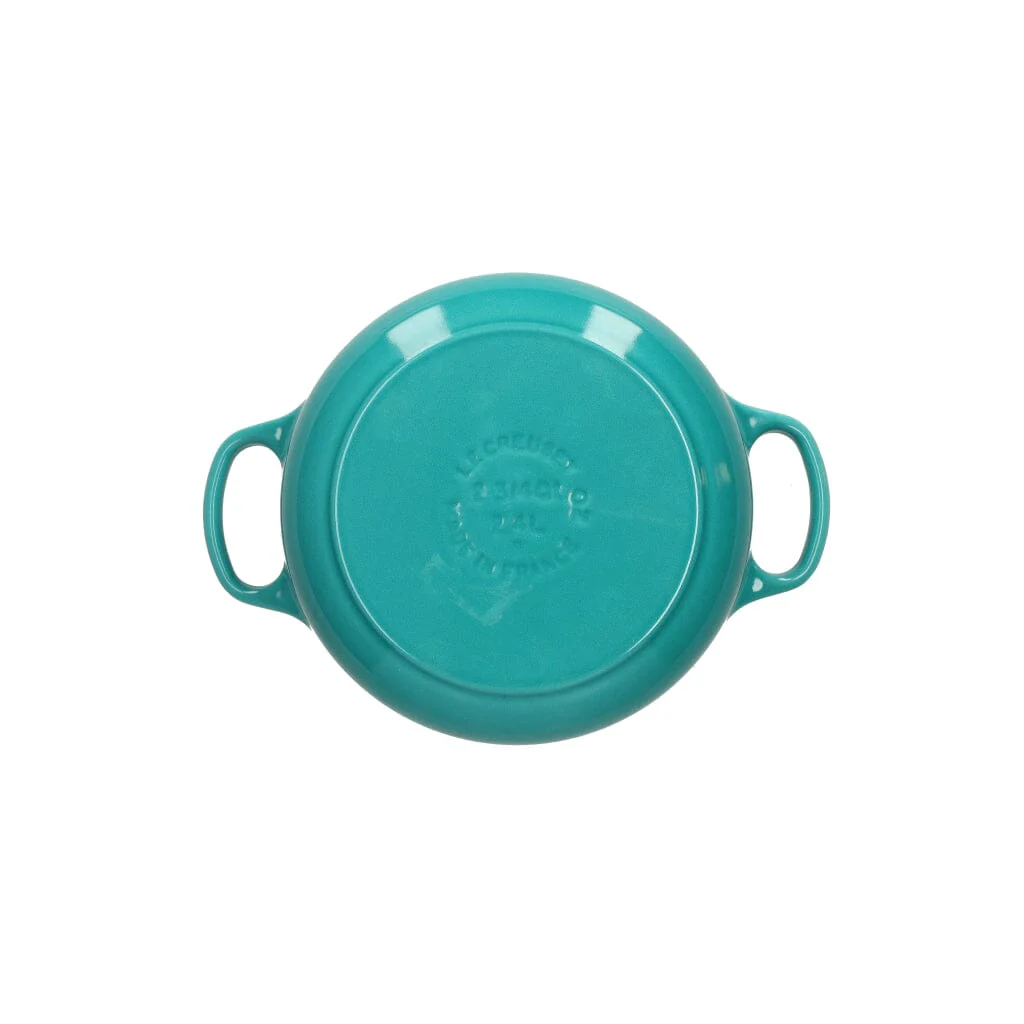 2025 Le Creuset - Cazuela / sartén para asar Signature redonda Azul Caribe 20 cm 2,4 l