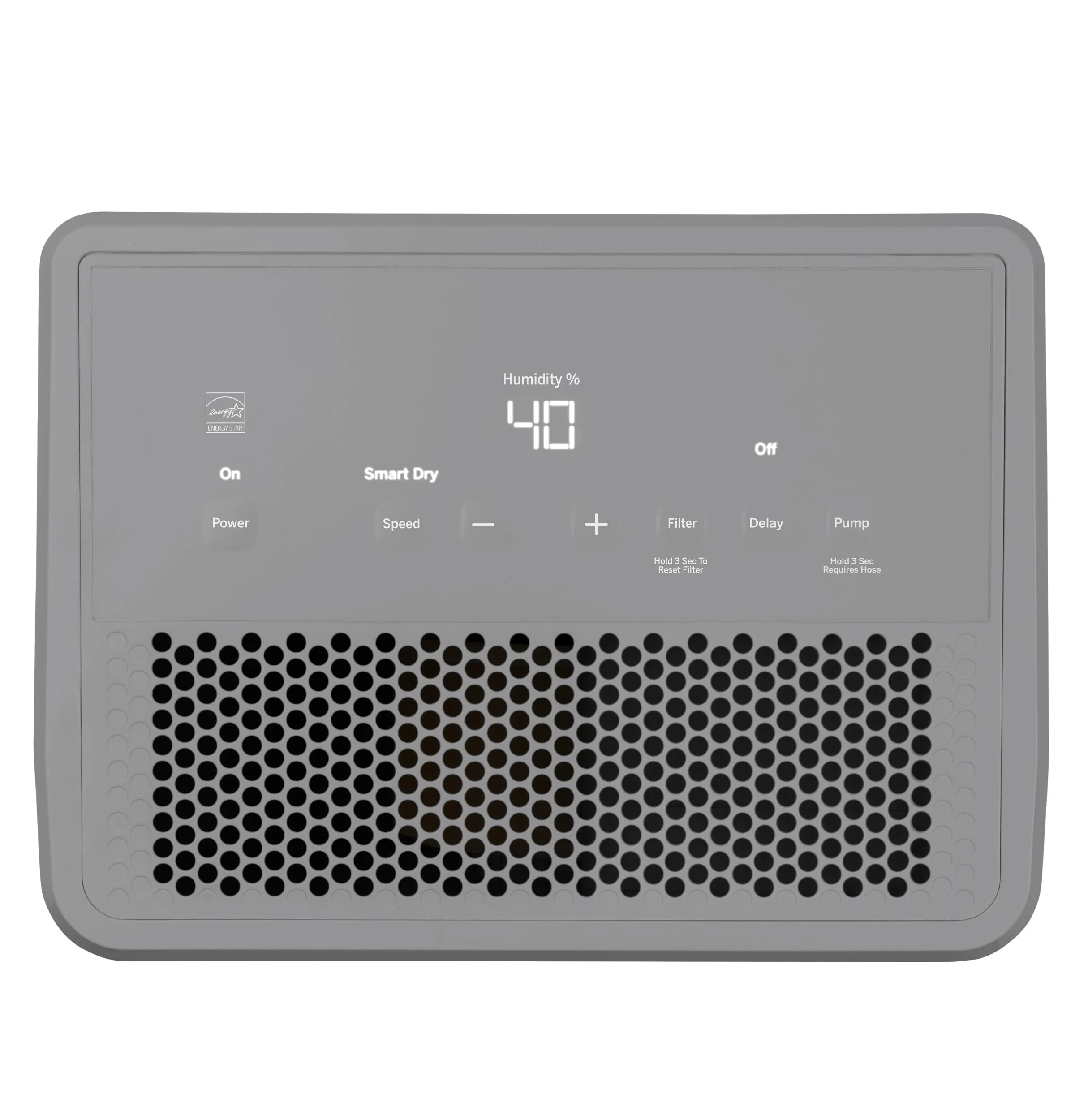 2025 GE Appliances APHR50LB – Deshumidificador Portátil con Bomba Integrada y Smart Dry, Certificado Energy Star®