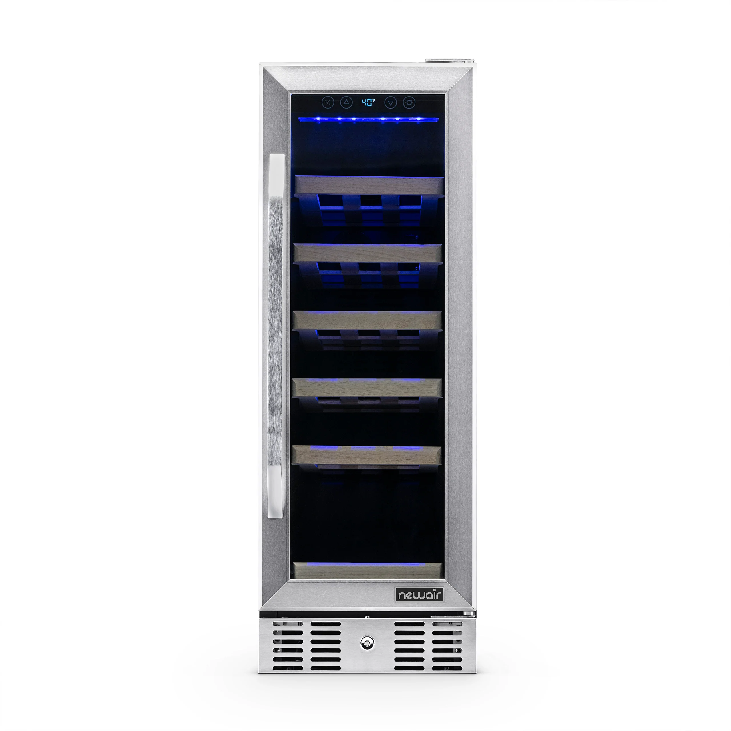 2025 Refrigerador de Vinos Empotrable Newair – Acero Inoxidable