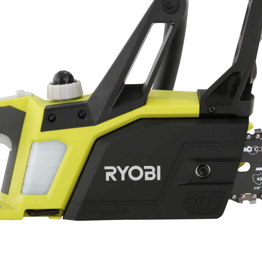 2025 Sierra de Cadena Inalámbrica RYOBI ONE+ 18V de 10 Pulgadas (Solo Herramienta) P546BTL