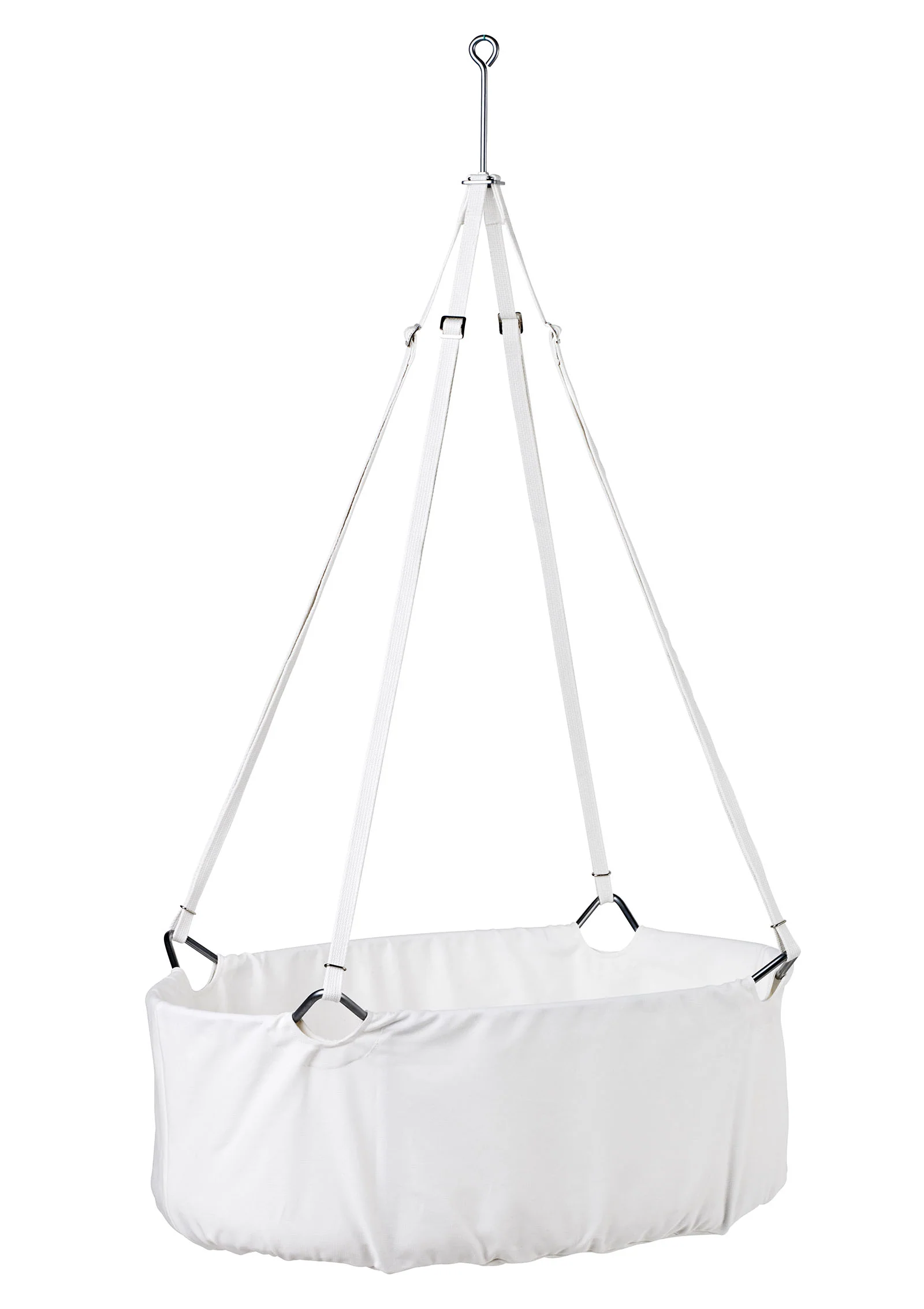 2025 Conjunto cuna 'Classic' con soporte blanco/blanco