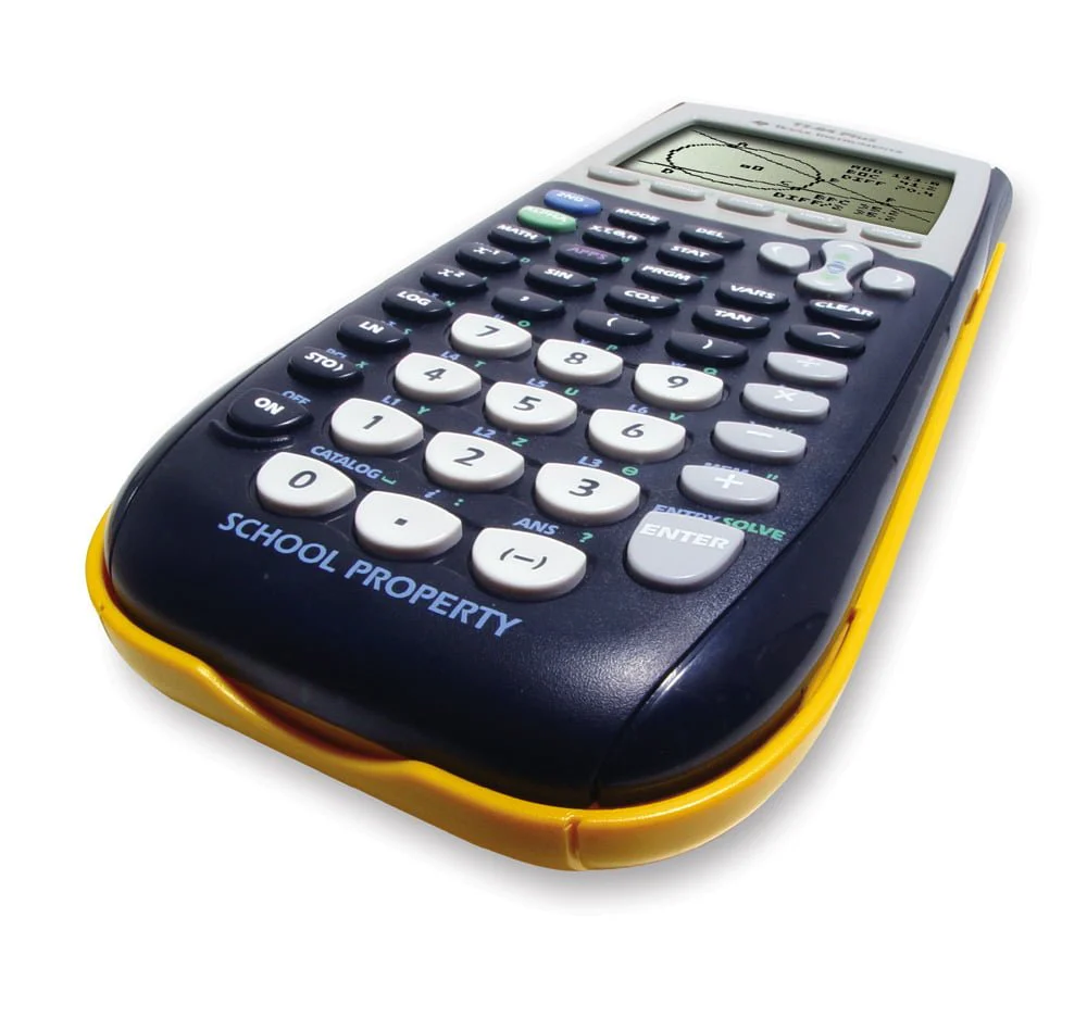 2025 Texas Instruments TI 84 Plus - Calculadora gráfica para uso escolar EZ SPOT - Unidad individual
