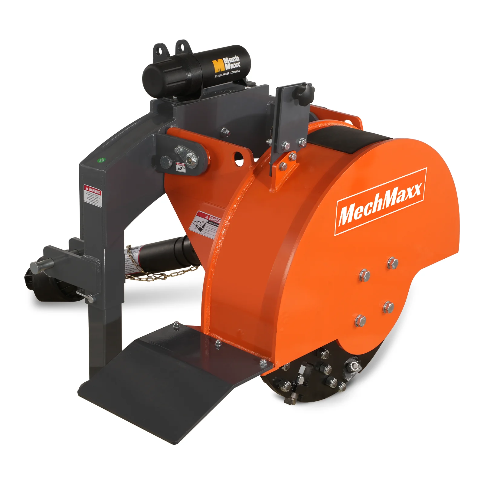 2025 Trituradora de Tocones MechMaxx SG24 – Enganche de 3 Puntos PTO con 34 Dientes de Carburo + Eje PTO Incluido