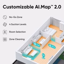 Aspiradora Robot Híbrida Eufy L60 con Estación de Autolimpieza - Negro | T2278V11