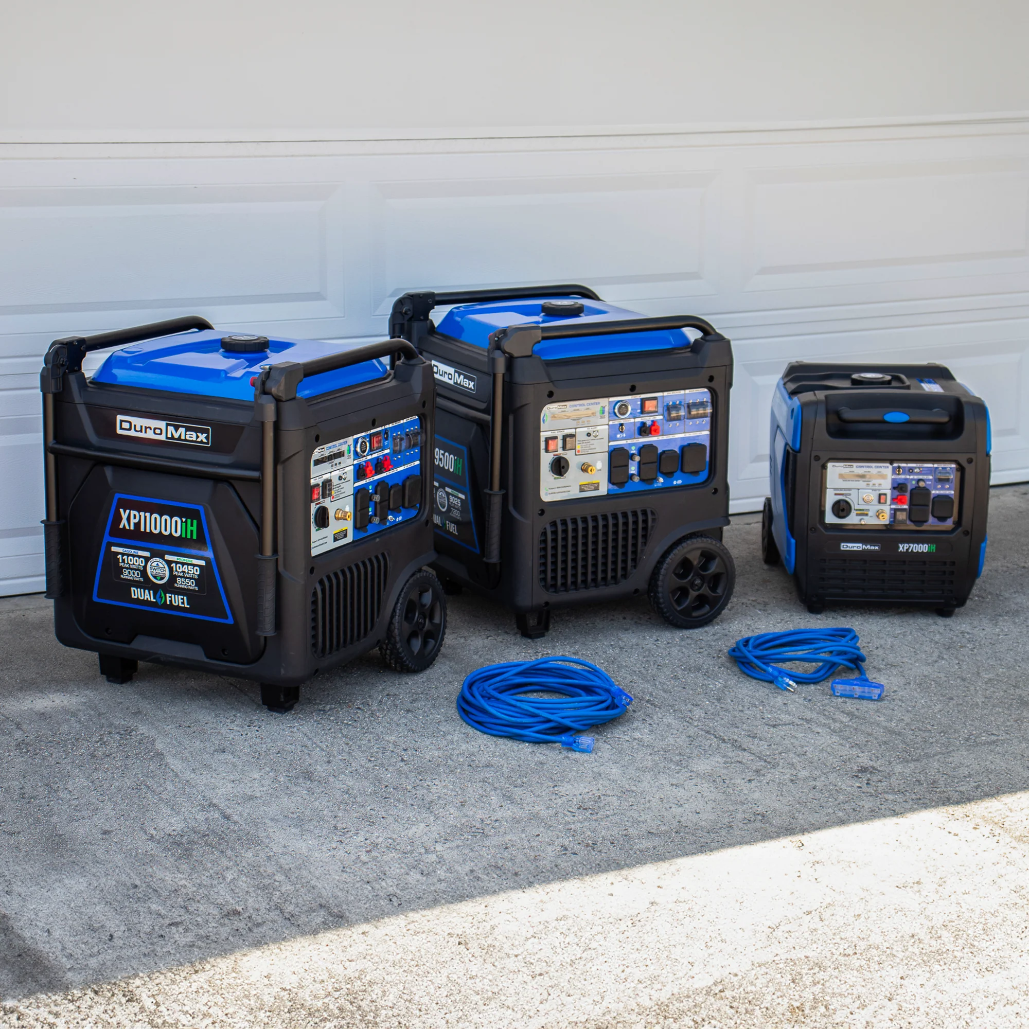 2025 Generador Inverter Portátil Bifuel 11 000 W con Alerta de CO