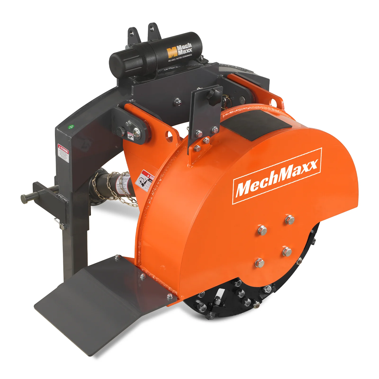 2025 Trituradora de Tocones MechMaxx SG24 – Enganche de 3 Puntos PTO con 34 Dientes de Carburo + Eje PTO Incluido