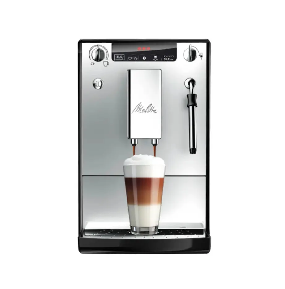 2025 Melitta Caffeo Solo & Milk E 953-202 cafetera automática completa, plateada