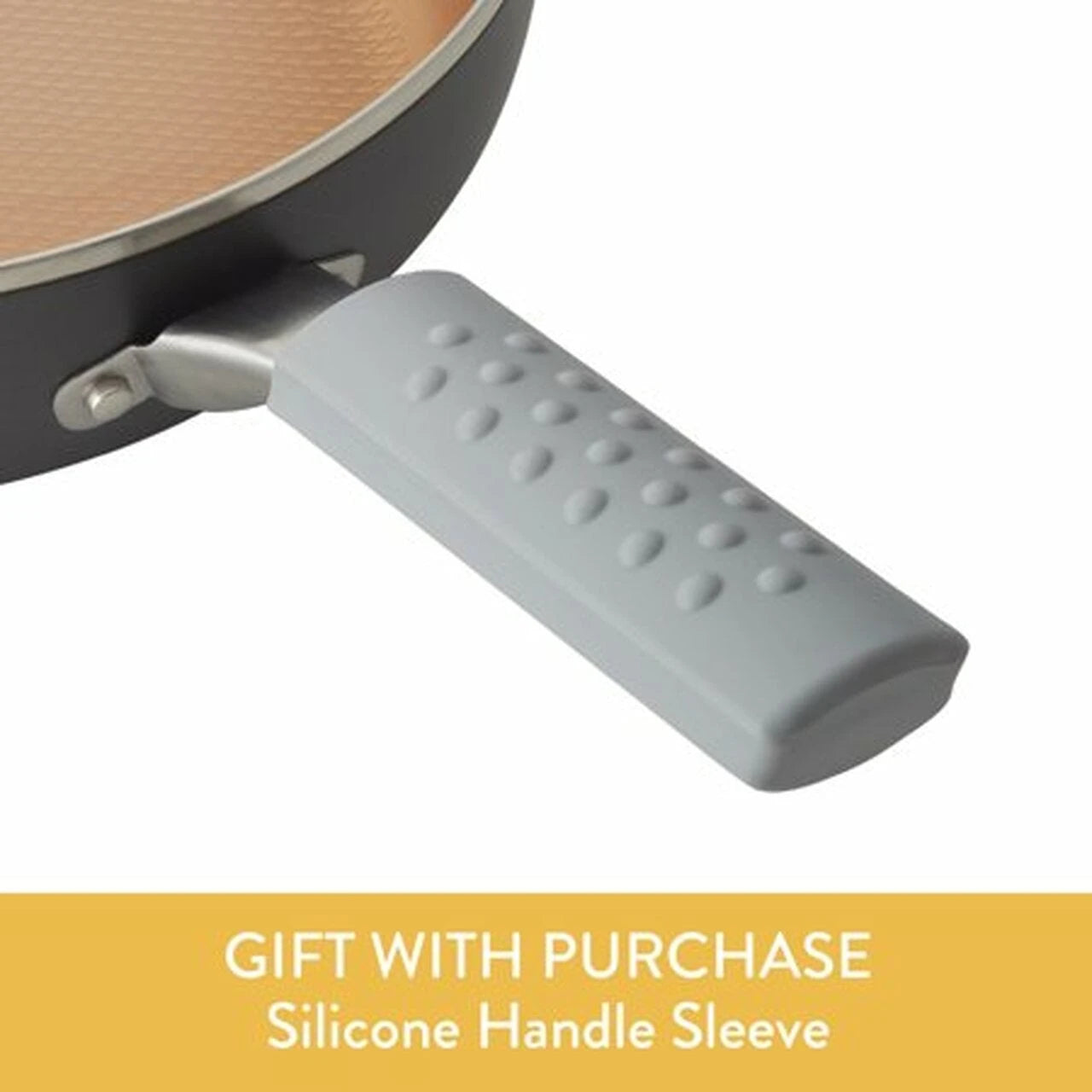 Juego de Ollas y Sartenes Antiadherentes de Esmalte de Porcelana de 10 Piezas de Ayesha Curry, Color Rojo Sienna