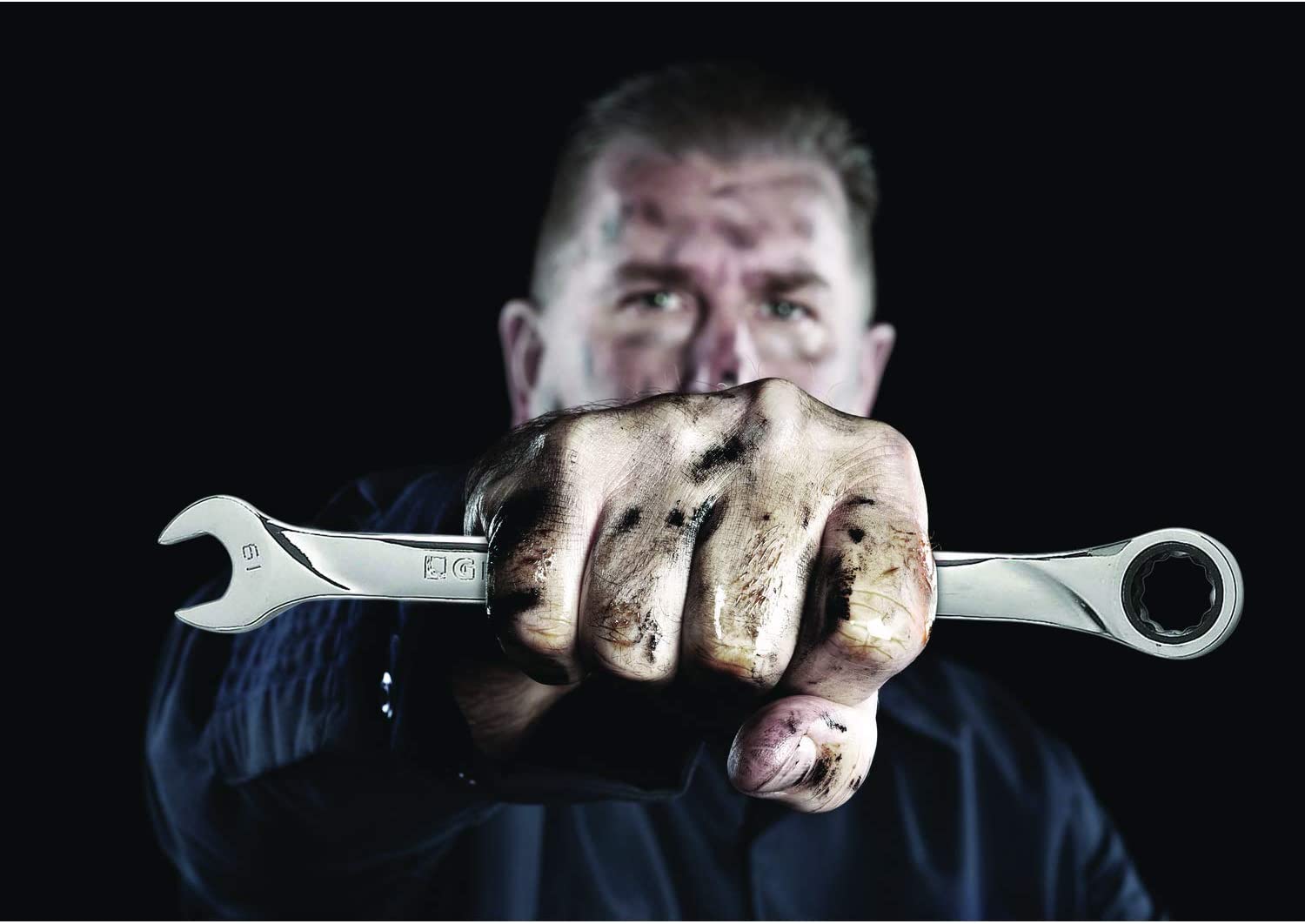 2025 Juego de Llaves Combinadas de 12 Puntos GEARWRENCH con Carraca