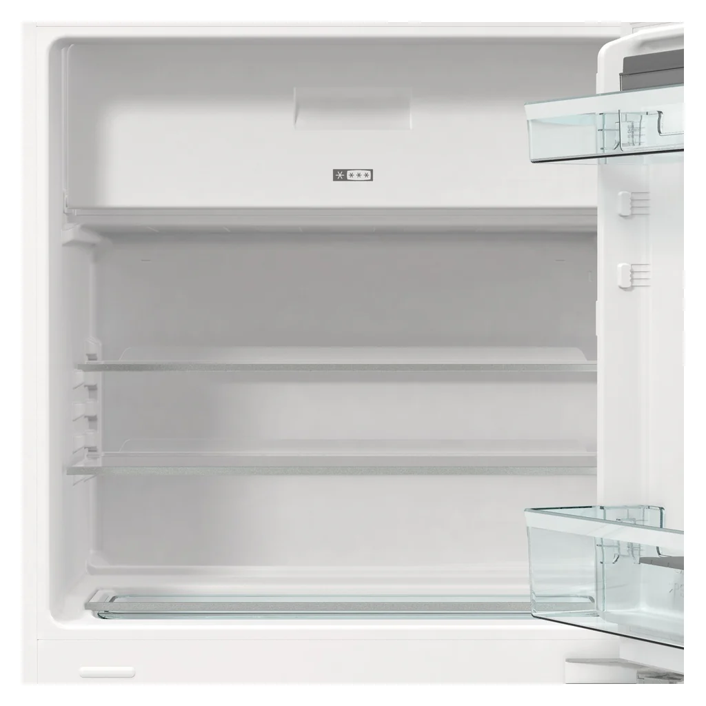 2025 Refrigerador Gorenje EB con puerta fija y control electrónico