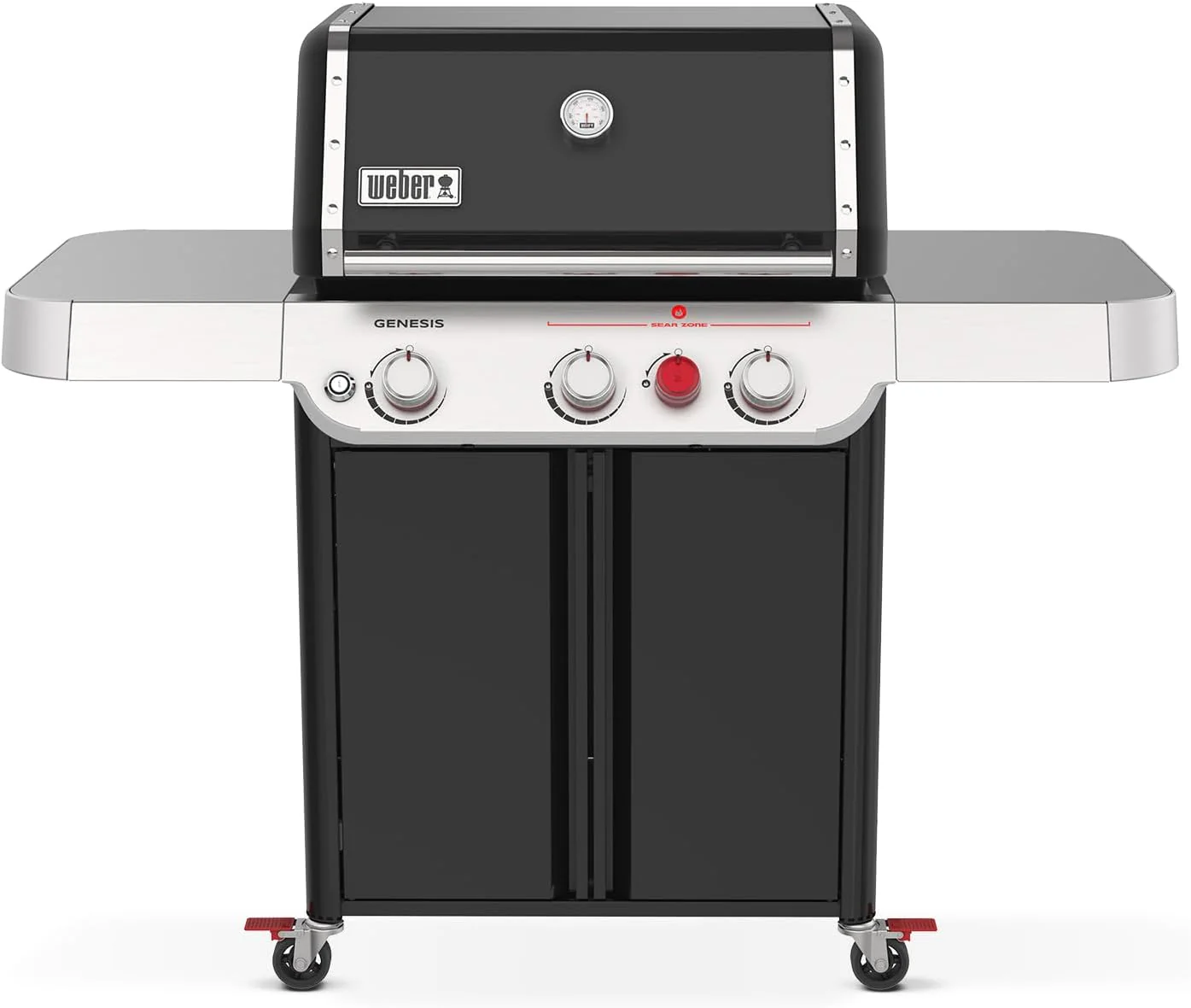 2025 Weber Genesis E-325 a gas propano, color negro