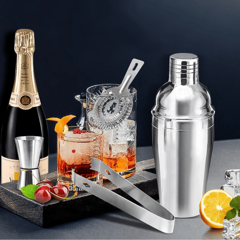 Kit Todo en Uno para Bartender con Coctelera – 11 piezas