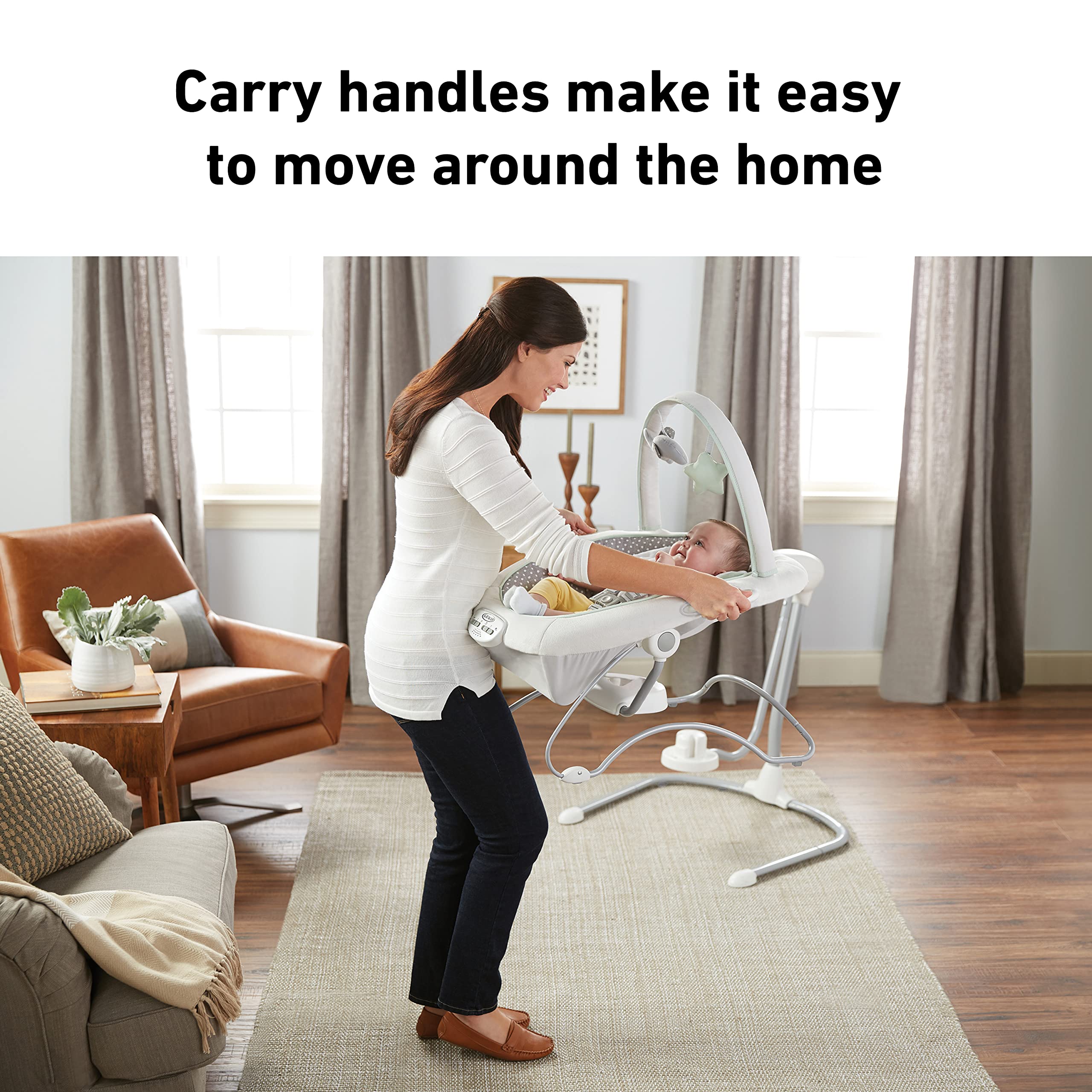 2025 Mecedora portátil Graco Soothe Swing