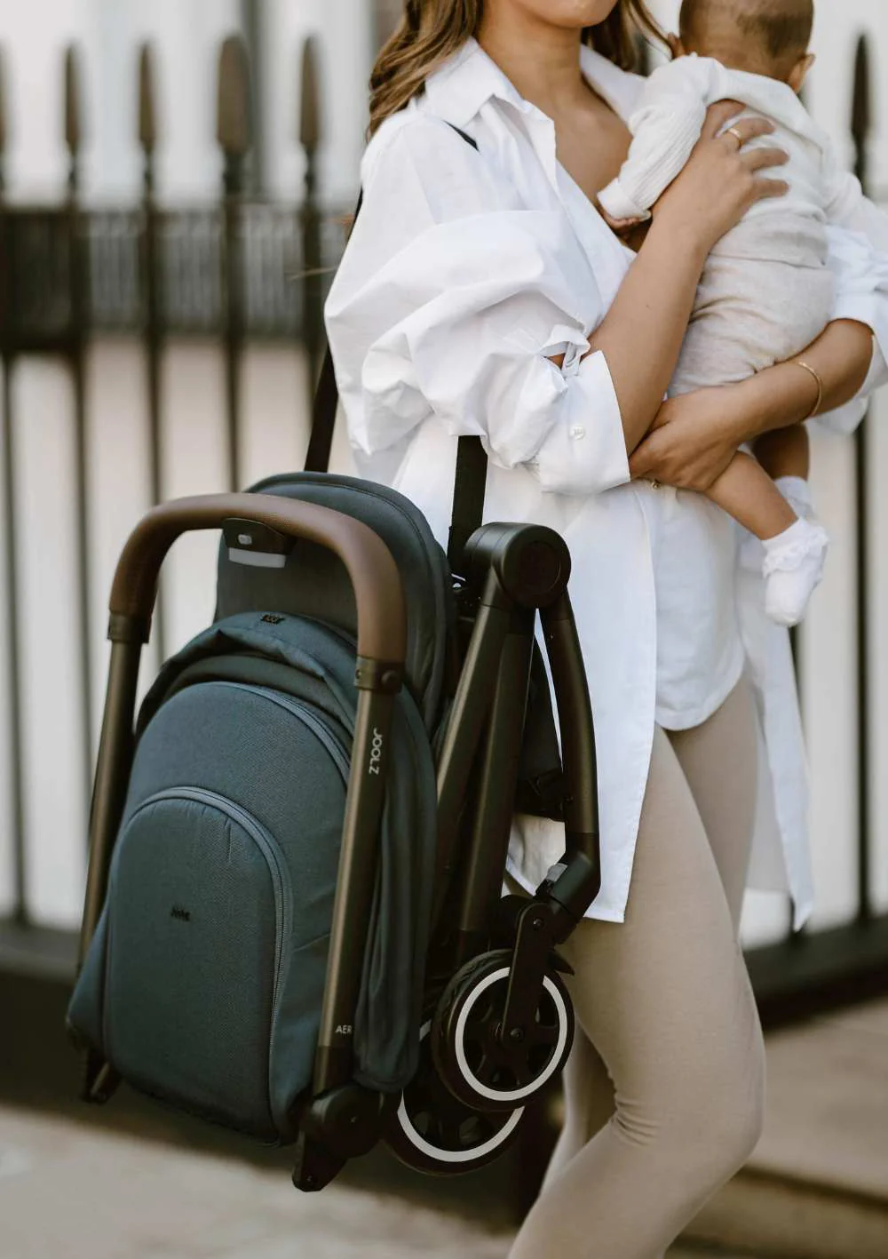 2025 Cochecito Aer+ Verde Bosque