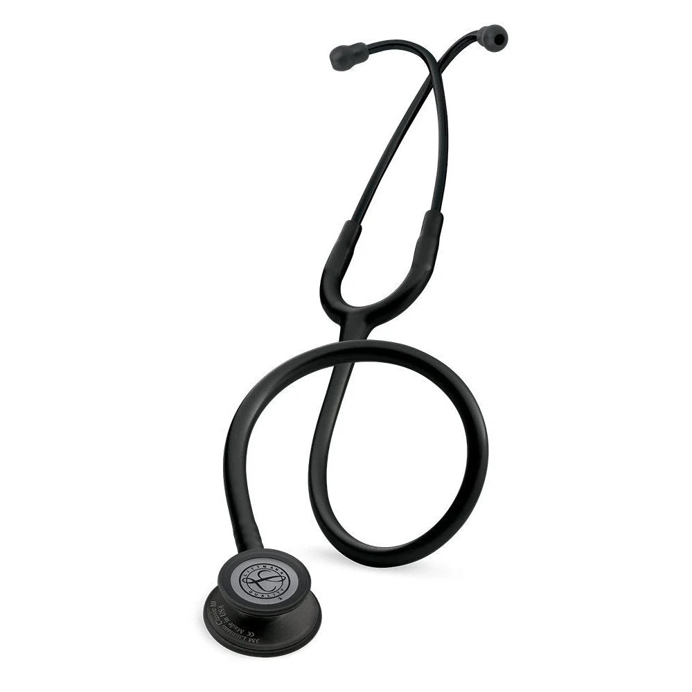 2025 Estetoscopio de Monitoreo Littmann Classic III: Todo Negro 5803 - Grabado adicional