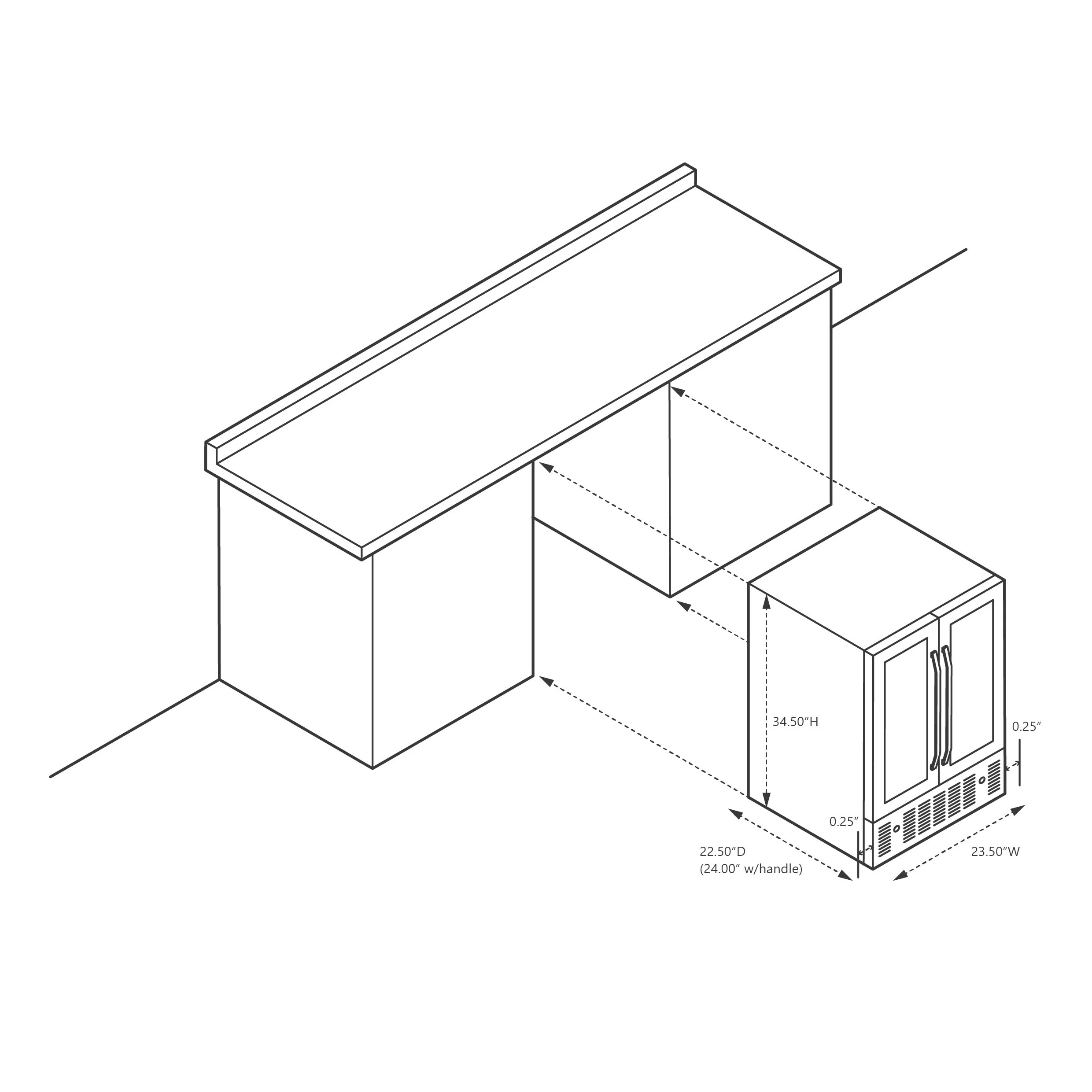 2025 Newair® Refrigerador Empotrable de Doble Zona para 58 Latas y 18 Botellas - 24