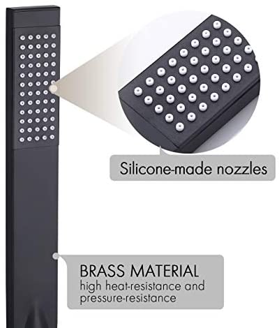 Sistema de Ducha KES con Cabezal de Ducha de Lluvia de 12 Pulgadas