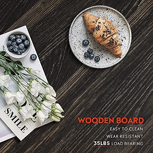 Mesa de Centro WLIVE con Tapa Elevable, Compartimento Oculto y Estante de Almacenamiento Ajustable