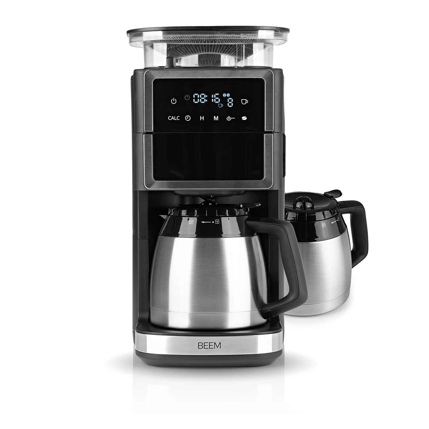 2025 BEEM FRESH-AROMA-PERFECT III – Cafetera de filtro con molinillo – 2 jarras térmicas