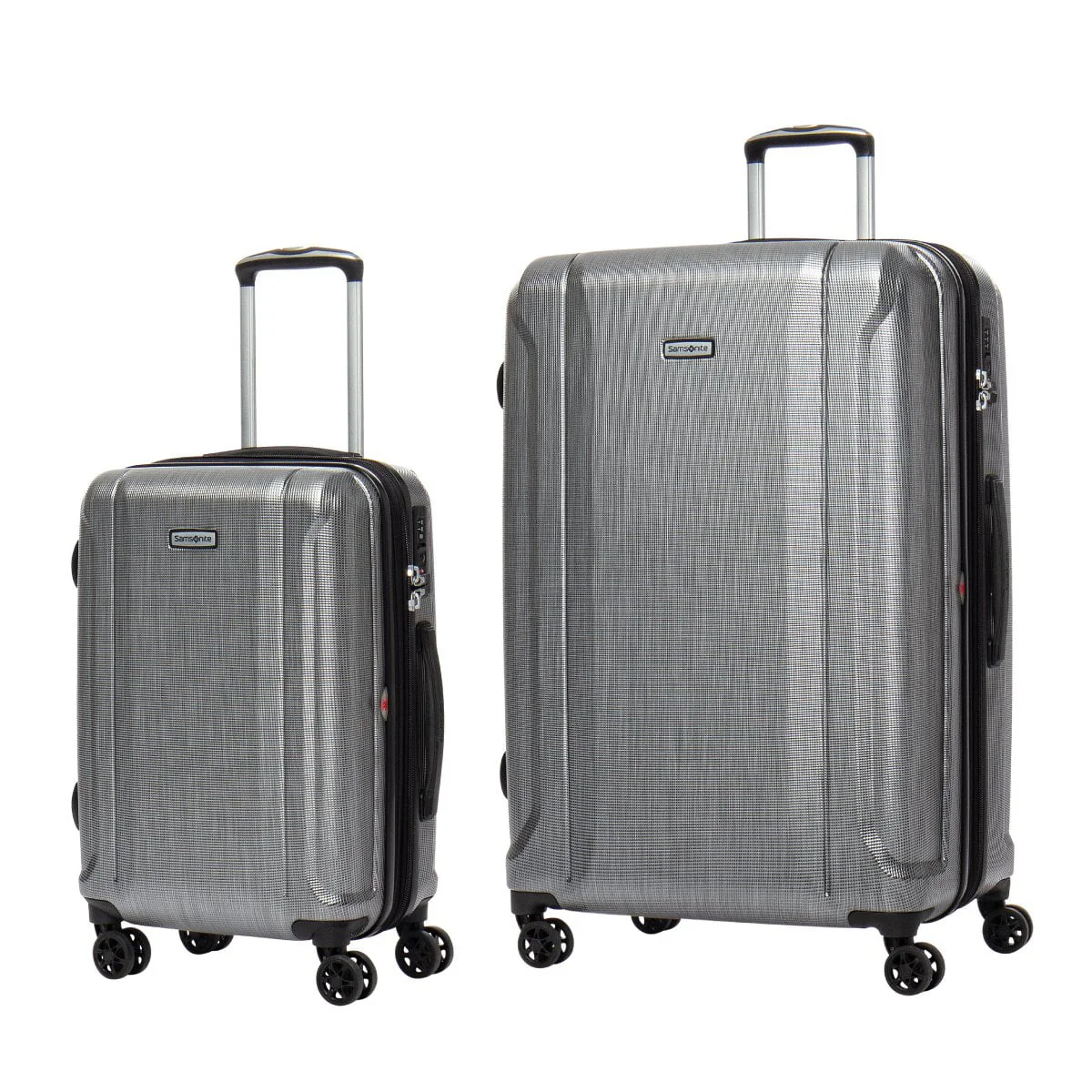 2025 Samsonite Omni 3.0 – Juego de maletas expandibles con ruedas, 2 piezas (Equipaje de mano y Grande)