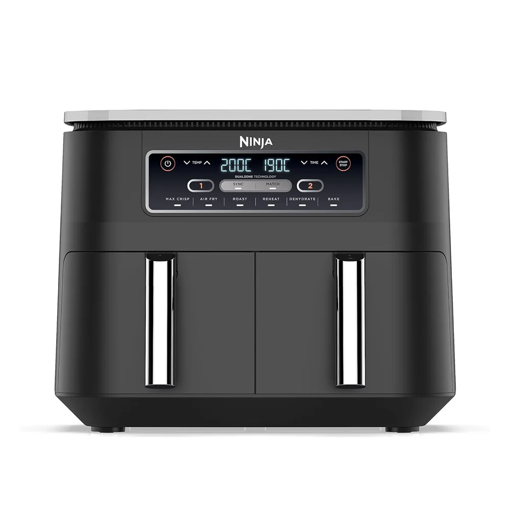 2025 Freidora de Aire Ninja Foodi Dual Zone 7,6L AF300UK – Gris