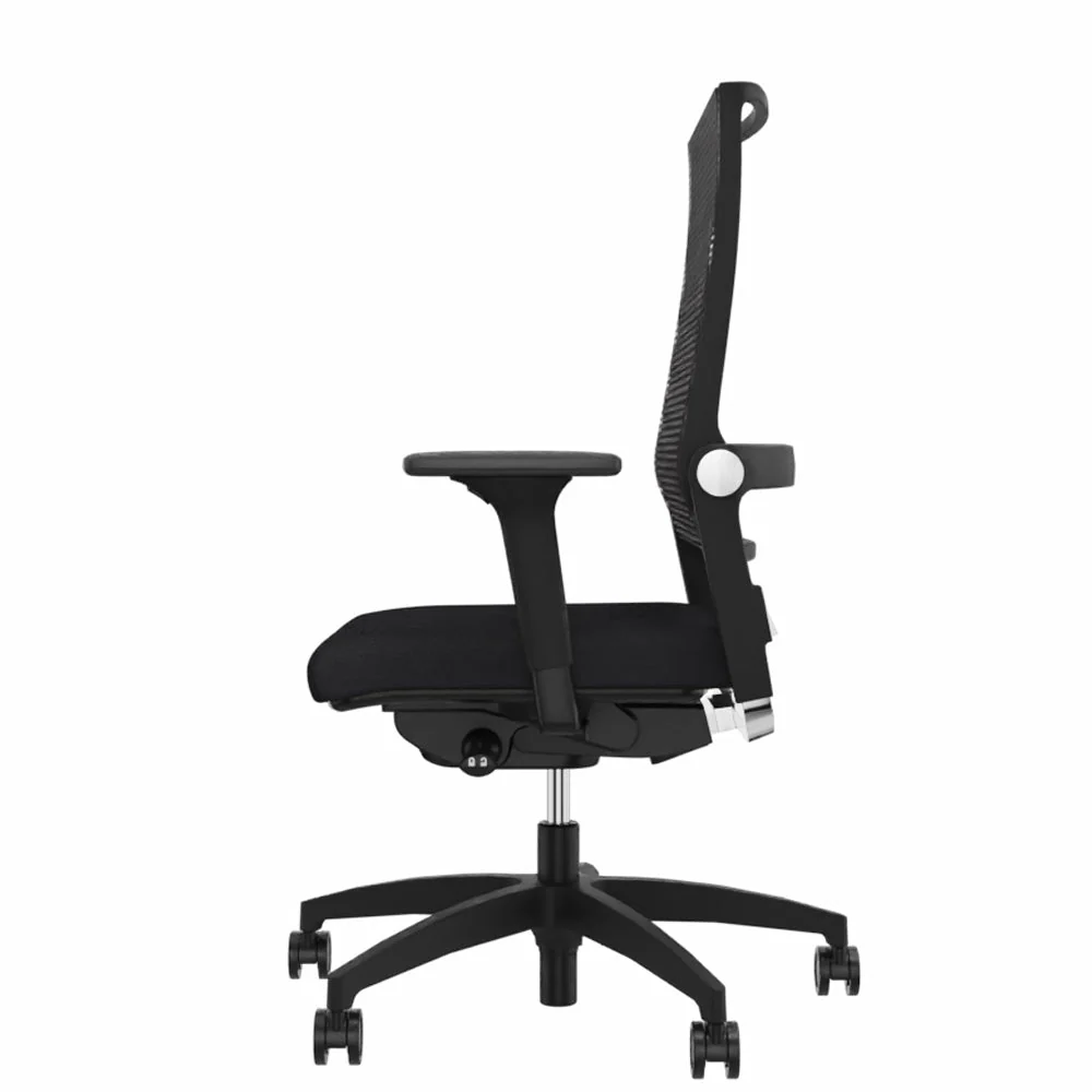 2025 Silla de Oficina Ergonómica Dauphin LORDO FLEX LO 3017_SLP | Respaldo de Malla | Negra