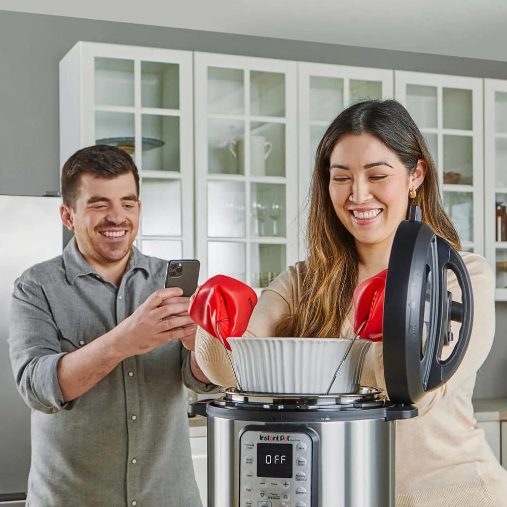 2025 Instant Pot Duo Evo Plus 5,7 L – Olla eléctrica multifunción 10 en 1 de acero inoxidable