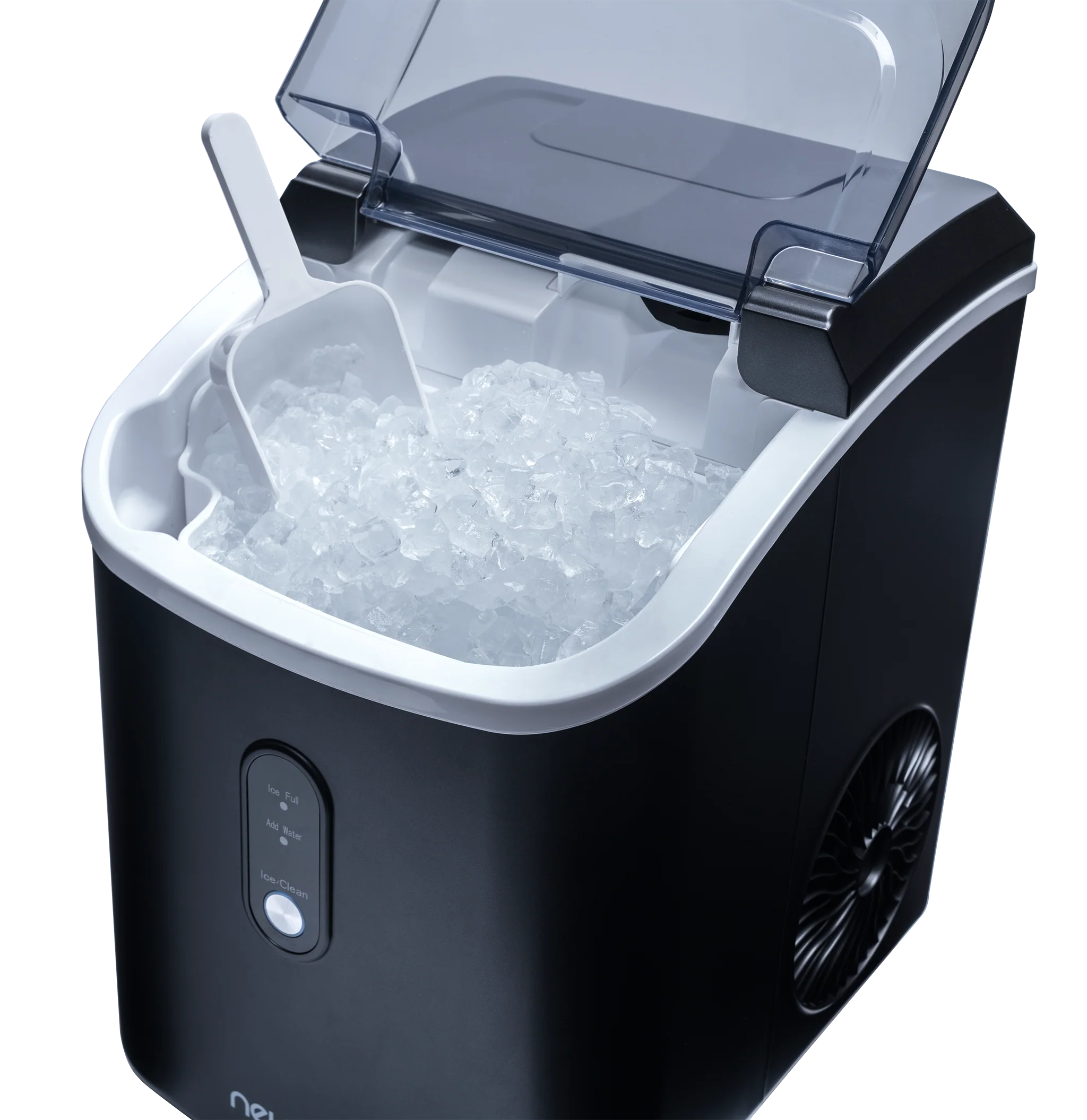 2025 Máquina de Hielo en Trozos de Mostrador Newair® – 33 lb/día