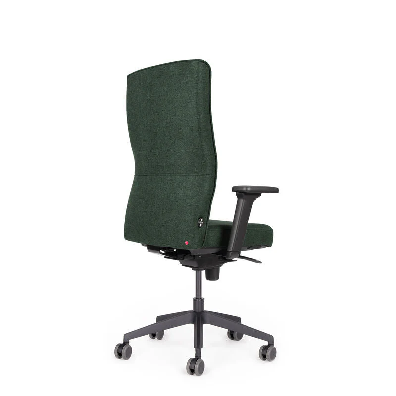 2025 Silla de Oficina Ergonómica lento Genesis | Reposabrazos | Asiento Deslizante | Soporte Lumbar | Tapizado de Lana