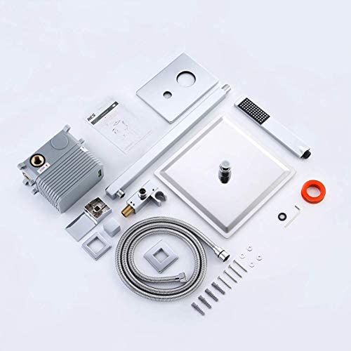 Sistema de Ducha KES con Cabezal de Ducha de Lluvia de 12 Pulgadas