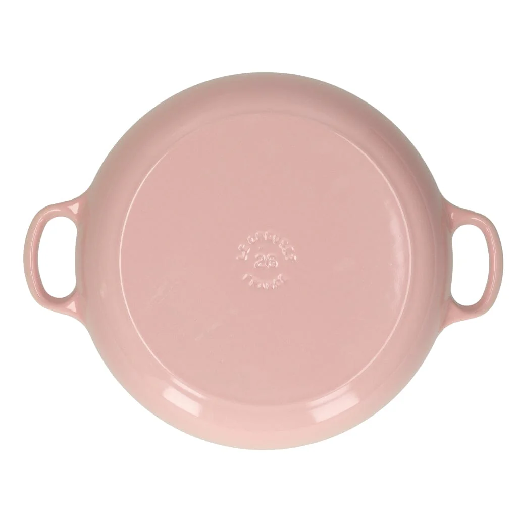 2025 Le Creuset - Cacerola Campagnard Signature Blossom 26 cm Rosa Concha
